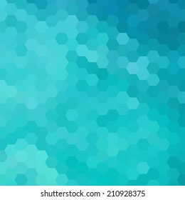 simple colorful background consisting of hexagons