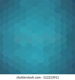 simple colorful background consisting of hexagons