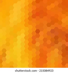 simple colorful background consisting of hexagons
