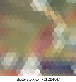 simple colorful background consisting of hexagons