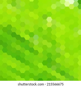 simple colorful background consisting of hexagons