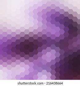simple colorful background consisting of hexagons