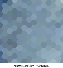 simple colorful background consisting of hexagons