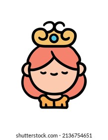Simple and colorful character illustration