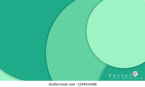 Simple and Colorful Circles Background , Design Vector - eps10