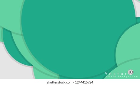 Simple and Colorful Circles Background , Design Vector - eps10