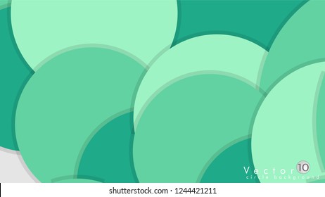Simple and Colorful Circles Background , Design Vector - eps10