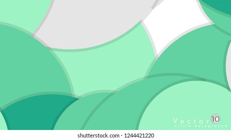 Simple and Colorful Circles Background , Design Vector - eps10