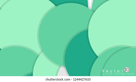 Simple and Colorful Circles Background , Design Vector - eps10