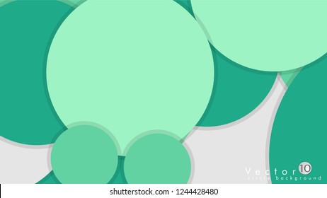 Simple and Colorful Circles Background , Design Vector - eps10