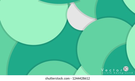 Simple and Colorful Circles Background , Design Vector - eps10