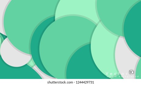 Simple and Colorful Circles Background , Design Vector - eps10