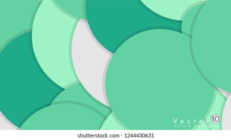 Simple and Colorful Circles Background , Design Vector - eps10