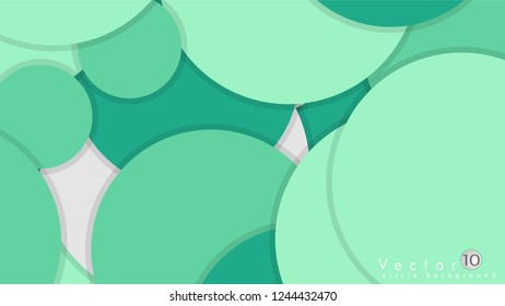 Simple and Colorful Circles Background , Design Vector - eps10