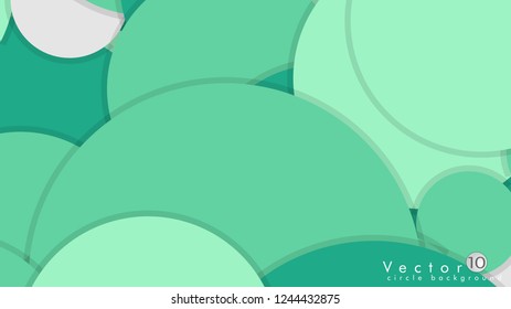 Simple and Colorful Circles Background , Design Vector - eps10
