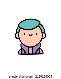 Simple and colorful costume design