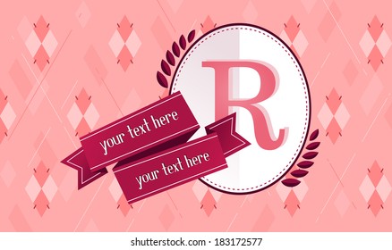 simple and colorful diamond background with modern look