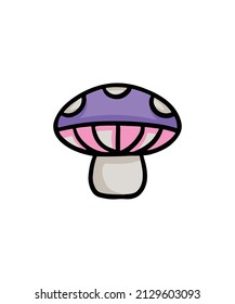 Simple and colorful flower vector