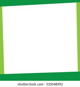 Simple colorful frame
