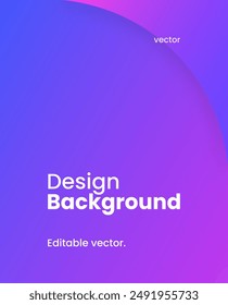 Simple colorful gradient background. Social media template vector illustration.