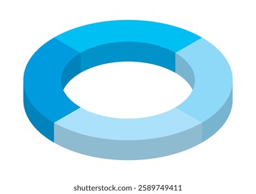 Simple Colorful graph image illustration