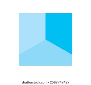 Simple Colorful graph image illustration