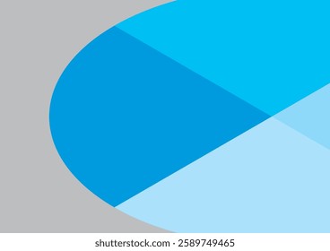Simple Colorful graph image illustration