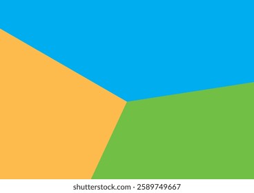 Simple Colorful graph image illustration