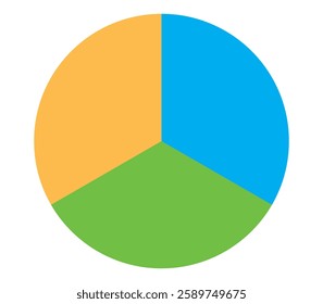 Simple Colorful graph image illustration