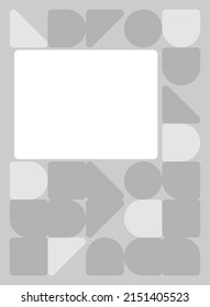 Fondo simple de geometría de color.Ilustración vectorial.

