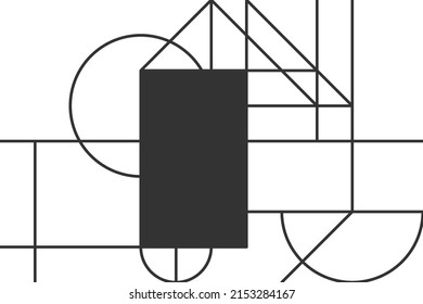 Fondo simple de geometría de color.Ilustración vectorial.