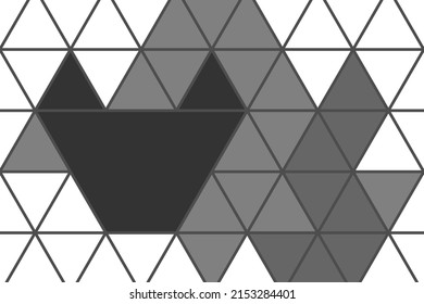 Fondo simple de geometría de color.Ilustración vectorial.