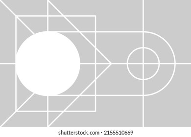 Fondo simple de geometría de color.Ilustración vectorial.