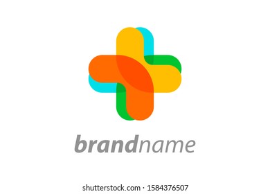 Simple and Colorful logo design for company related Medical.