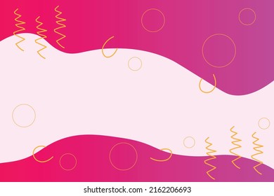 simple Colorful and modern abstract background vector cartoon illustration. Can be used in the poster, card, backdrop, banner, wallpaper and digital