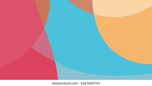 simple colorful organic vintage retro background. 70s. 80s