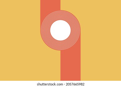 Simple colorful geometry  style background.Vector illustration.