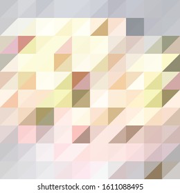 Simple colorful triangle vector background
