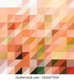 Simple colorful triangle vector background