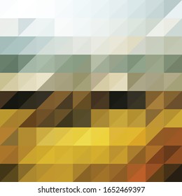 Simple colorful triangle vector background with spring colors