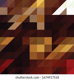 Simple colorful triangle vector background 