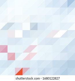 Simple colorful triangle vector background 