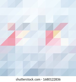 Simple colorful triangle vector background 