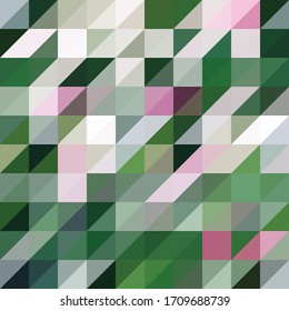 Simple colorful triangle vector background 