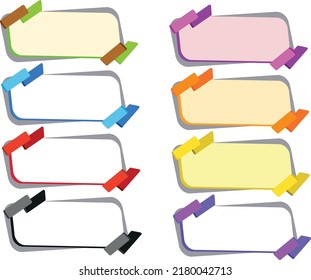 simple colorful word template usually used for graphic design or photo editing and content creation