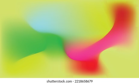 simple colorfull background vector. mesh green gradation for background and wallpaper. simple mesh abstract background. 