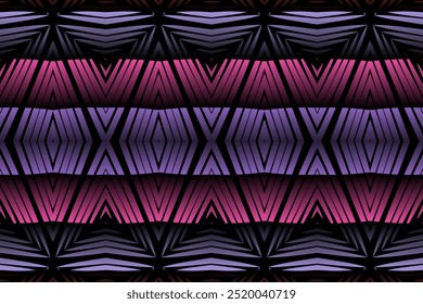 Fondo inconsútil colorido simple del gradiente del patrón del arte de la línea 