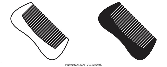 Conjunto de ícones de favos simples. cor editável