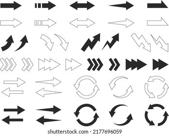 A simple combination of arrows that can be used in various situations