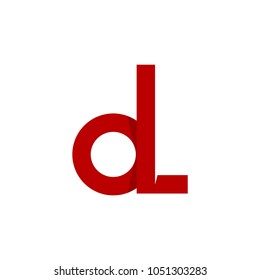 simple combination a & l logo